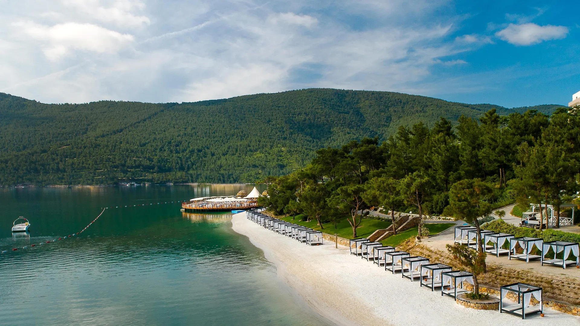 Station touristique La Blanche Island Bodrum Guvercinlik